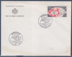 Monaco Enveloppe Philexfrance 82 Du 11 Au 21 Juin 82 Office Des émissions De Timbres Postes N°1358 - Postmarks