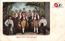 Appenzeller-Sennengruppe -  Glocken - Appenzell