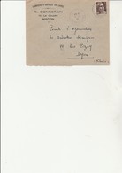 LETTRE AFFRANCHIE TYPE GANDON N° 715 - OBLITEREE CAD  MACON -SAONE ET LOIRE -1946 - 1921-1960: Modern Tijdperk