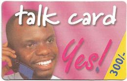 Kenya - Kencell - Talk Card Yes (Backside #1), Exp.31.12.2002, 300KShs, Used - Kenya