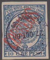 1900. FERNANDO-POO. Timbre Móvil De 1900 Habilitado. CORREOS /10 C. DE PESO.  () - JF317887 - Cabo Juby