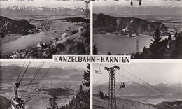 AK Kanzelbahn - Mehrbildkarte - Seilbahn - Ossiacher See (45733) - Ossiachersee-Orte