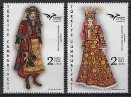 Turkey (2019)  - Set -  /  Joint With Euromed - Dress - Dances - Culture - Costumes - Emisiones Comunes