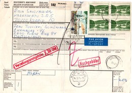 Siilinjarvi 1974 - Bulletin D'expédition - Osoitekortti - Postpaketten