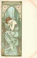 Mucha, Alfons Repose Of Night I-II - Mucha, Alphonse