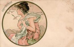 Mucha, Alfons Septembre I-II (fleckig) - Mucha, Alphonse