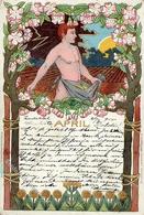 Jugendstil Sämann April 1900 I-II (repariert) Art Nouveau - Andere & Zonder Classificatie