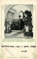 Secession Wien (1010) Österreich Kunstausstellung Empfangsraum Archiitekt Olbrich Künstlerkarte 1898 I-II - Ohne Zuordnung