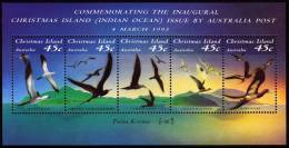Australia Christmas Island 1993 Birds Minisheet Mint Never Hinged - Christmas Island