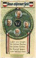 Mechanik-Karte Aus Eiserner Zeit Kaiser Wilhelm II. Hindenburg Mackensen U. Tirpitz Zieh-Karte I-II - Andere & Zonder Classificatie