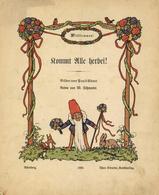 Kinderbuch Kommt Alle Herbei Reime Von M. Schmerler Bilder Von Ebner, Pauli O. Jahr Verlag Theo. Stroefer II- (Einband B - Speelgoed & Spelen