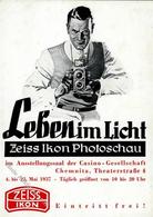 CHEMNITZ - ZEISS IKON PHOTOSCHAU 1937 I - Advertising