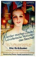 LAUTERBACH,Hessen - Künstlerische Reklame - Dekorative Werbekarte D. POSTKARTEN-Verlages Mandt - Sign. Bender I - Werbepostkarten