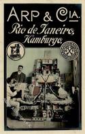 RIO De JANEIRO - ARP & CIA - Ackermann Schlüsselgarn - 1909 I - Werbepostkarten