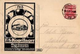 Werbung Auto Schweinfurt (8720) Fichtel & Sachs Kugellager I-II Publicite - Werbepostkarten