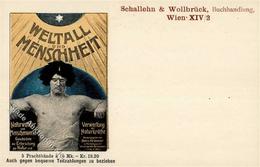 Werbung Druckerzeugnis Wien (1140) Österreich Buchhandlung Schallehn & Wollbrück I-II Publicite - Werbepostkarten