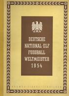 Liebig Sammelbild-Album Deutsche National Elf Fussball Weltmeister 1954 Zigarettenbilder Zentrale Kosmos Kompl. II - Advertising