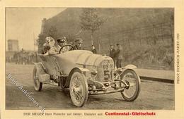 Continental Der Sieger Herr Porsche I-II - Werbepostkarten
