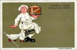 Lebensmittel Berlin Mitte (1000) Pasteten  1914 I-II - Advertising