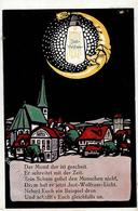 Lampe Just Wolfram  1911 I-II (kl. Eckbug) - Werbepostkarten