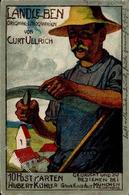 Landwirtschaft Landleben Sign. Ullrich, Curt Künstlerkarte 1901 I-II Paysans - Exhibitions