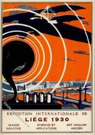 Ausstellung International De Liege 1930 Künstler-Karte I-II Expo - Ausstellungen