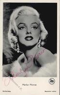 Schauspieler Monroe, Marilyn Foto-Karte Mit Orign. Unterschrift I-II - Actors