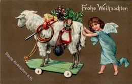 Weihnachten Engel Puppe Spielzeug Prägedruck 1906 I-II Noel Jouet Ange - Other & Unclassified