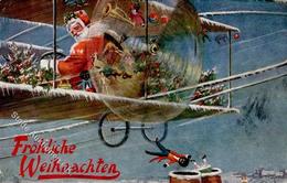 Weihnachtsmann Flugzeug Puppen  I-II Pere Noel Aviation - Sonstige & Ohne Zuordnung
