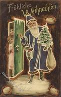 Weihnachtsmann Kinder Spielzeug Prägedruck 1905 I-II (fleckig) Pere Noel Jouet - Other & Unclassified