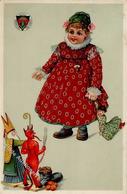 Krampus Kind Puppe Deutscher Schulverein 1910 I-II - Sonstige & Ohne Zuordnung