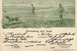 Einladung Zur JAGD - Basbeck 1906 I-II - Sonstige & Ohne Zuordnung