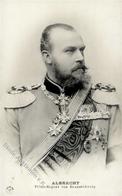 Adel Braunschweig Prinz Regent Albrecht Foto AK I-II - Königshäuser