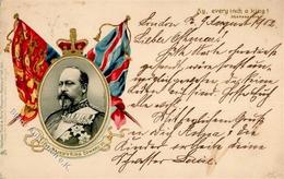 Adel ENGLAND - Prägelitho KÖNIG EDWARD VII - I-II - Royal Families