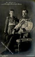 Adel RUSSLAND - Zar NICOLAUS Und Thronfolger Zarenvitsch ALEXIUS I-II - Royal Families