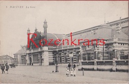 Mechelen Malines ZELDZAAM La Gare Station Statie Bahnhof Geanimeerd Kinderen Enfants (In Zeer Goede Staat) - Mechelen