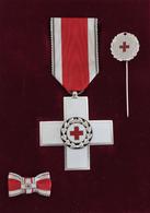 Rotes Kreuz Schatulle Mit Ehrenkreuz U. 2 Anstecknadeln I-II - Rotes Kreuz