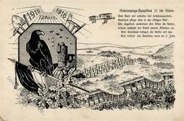 WK I Kgl. Sächs. Armierungs Batl.  22 1916 I-II (Ecken Abgestoßen) - Sonstige & Ohne Zuordnung