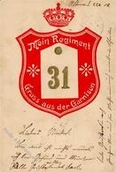 Regiment Altona (2000) Nr. 31 Inft.-Regt. Garnison 1902 I-II - Regiments