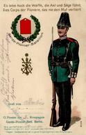 Regiment Berlin Mitte (1000) Garde Pionier Bataillon   1915 I-II - Regimente