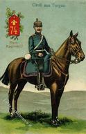 Regiment Torgau (O7290) Nr. 74 Feld-Artillerie-Regt. Prägedruck 1910 I-II - Regimente