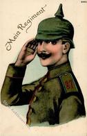 Regiment Wiesbaden (6200) Nr. 87 Inft.-Regt. 1917 I-II (Reißnagelloch) - Regimente