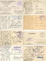 Feldpost WK I Marine-Feldpost Partie Mit über 90 Ansichtskarten 1914 - 1918 I-II - Oorlog 1914-18