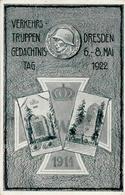 Weimarer Republik Dresden (O8000) Verkehrstruppen Gedächtnistag 1922 I-II - War 1914-18