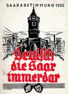 Saarabstimmung WK II Deutsch Die Saar Immerdar I-II - Oorlog 1939-45