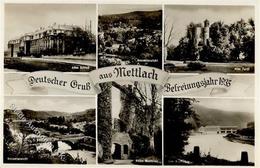 SAARBEFREIUNG 1935 WK II - Deutscher Gruss Aus METTLACH I Montagnes - War 1939-45