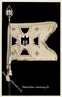 FAHNE/STANDARTE WK II - Standarte D. NACHRICHTEN-ABTEILUNG 52 I - Weltkrieg 1939-45