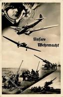 Flugwesen WK II Flak Unsere Wehrmacht Foto AK I-II Aviation - Weltkrieg 1939-45