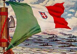 Propaganda WK II - ITALIEN - Italia MARINARA - Künstlerkarte I - Oorlog 1939-45