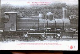 LES LOCOMOTIVES FRANCAISES FLEURY - Stations With Trains